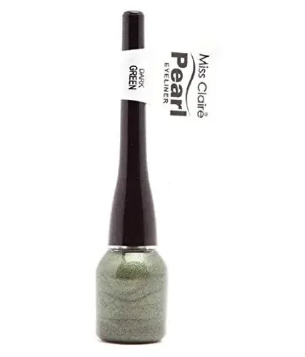 Miss Claire Pearl Eyeliner(Dark Green)-5 Shimmery Finish