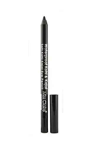 Miss Claire Waterproof Kohl and Kajal Soft Kohl Kajal Pencil Black