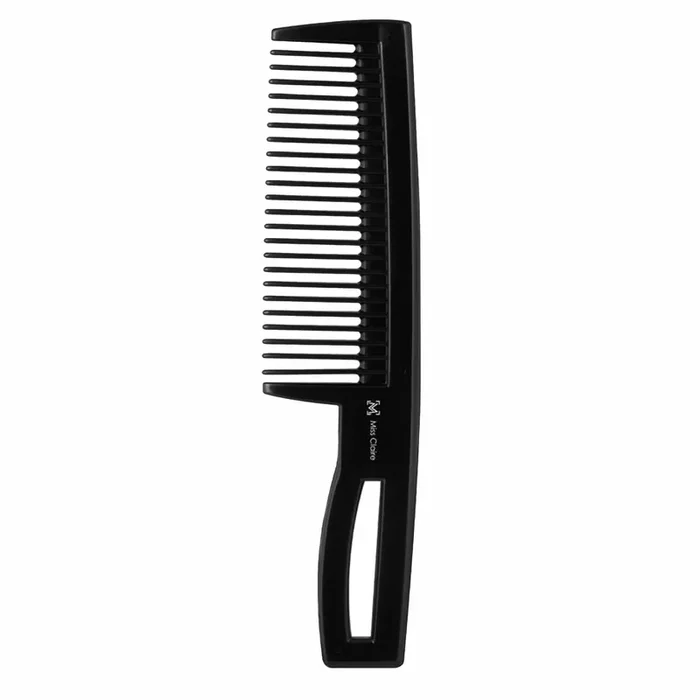 Miss Claire Wide Tooth Hair Comb, Premium Hair Comb For Effortless Styling And Gentle Detangling For Men & Women (Black) (253)