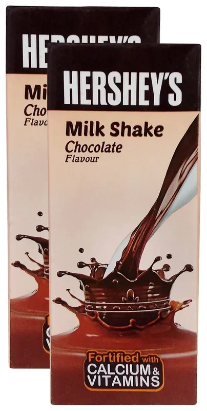 More Combo – Hershey‘s Milk Shake, Chocolate, 200ml (Pack of 2) Promo Pack