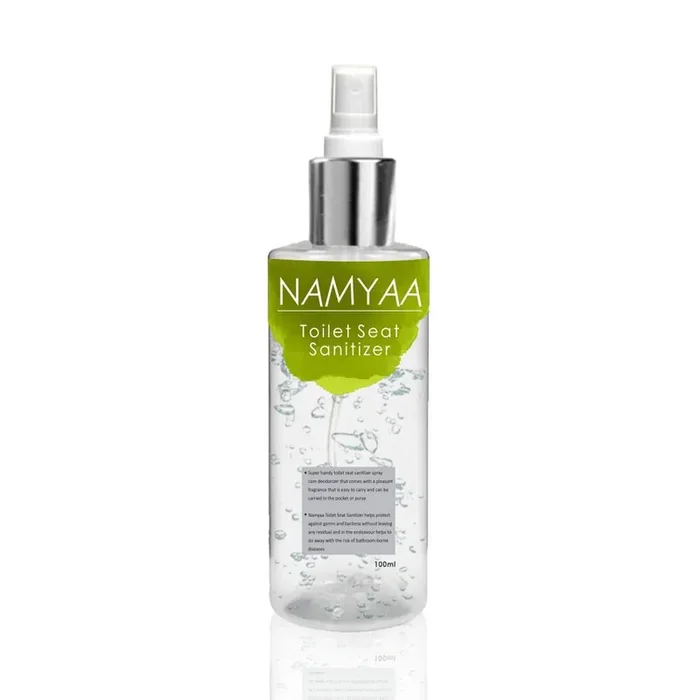 Namyaa Toilet Seat Sanitizer Spray Kills 99.9% Germs Travel Friendly