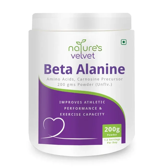 Nature‘s Velvet Beta-Alanine Powder (200gms) – Unflavored