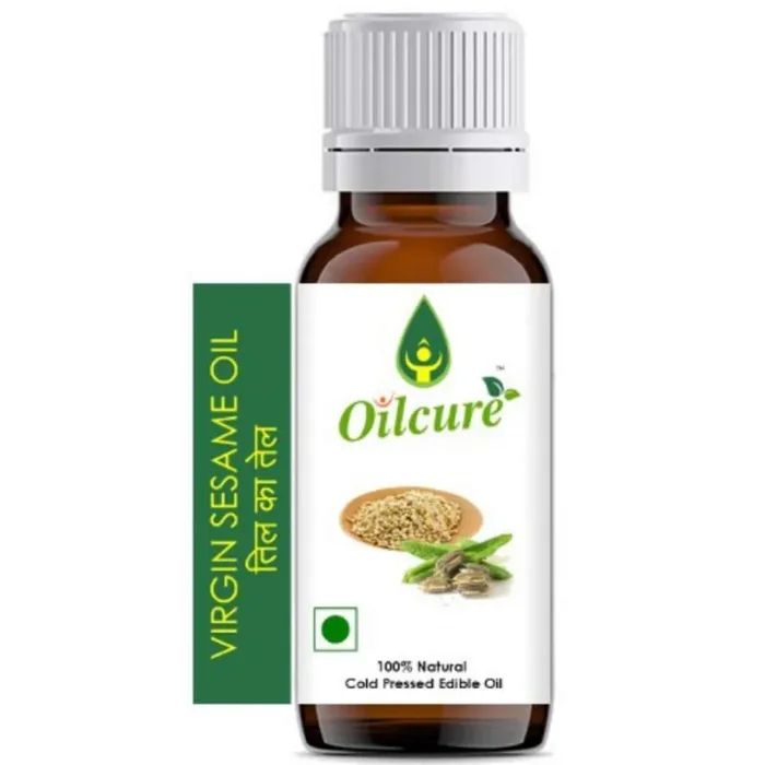 Oilcure Virgin Sesame Oil Cold Pressed – 100 ml