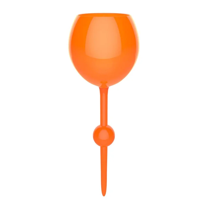 Orange Sunrise Original Beach Glass