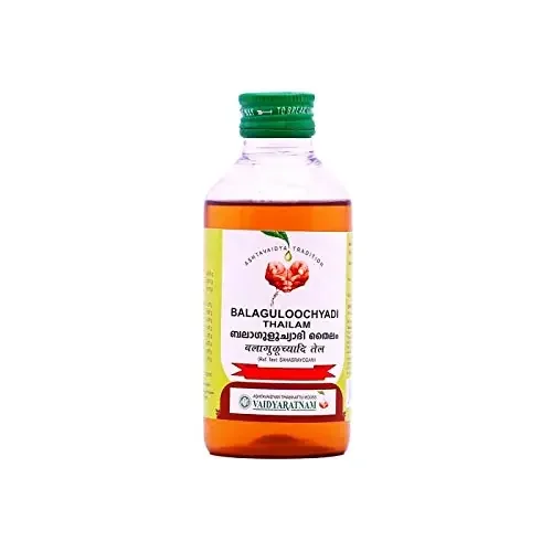 (Pack of 2) Vaidyaratnam Oushadhasala BALAGULOOCHYADI THAILAM (200 ML)