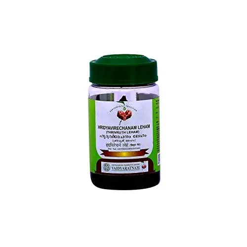 (Pack of 2) Vaidyaratnam Oushadhasala HRIDYAVIRECHANAM LEHAM (250 GM)