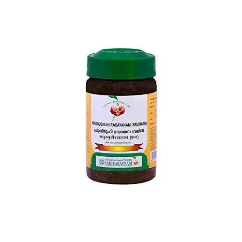 (Pack of 2) Vaidyaratnam Oushadhasala MADHUSNUHI RASAYANAM (BRUHATH) (250 GM)