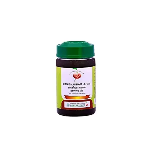 (Pack of 2) Vaidyaratnam Oushadhasala MANIBHADRAM LEHAM (250 GM)