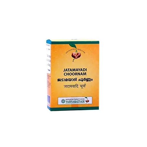 (Pack of 3) Vaidyaratnam Oushadhasala JATAMAYADI CHOORNAM (100 GM)