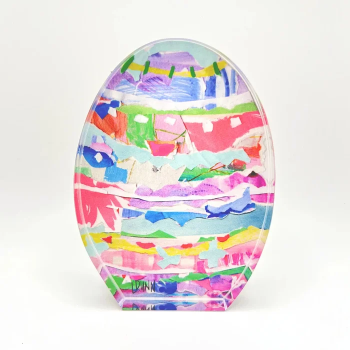 PASTEL EGG ACRYLIC BLOCK