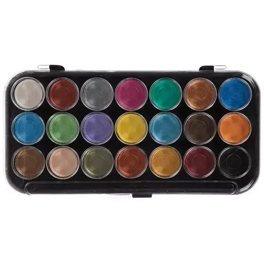 Pearlescent Watercolors – 21 Piece Set