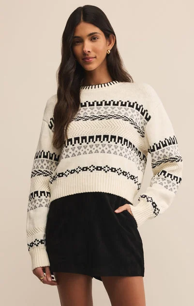 Perci Sweater in Crystal
