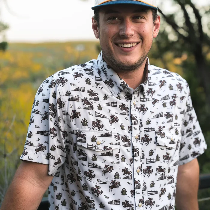 Performance Western Shirt Cowboy Country