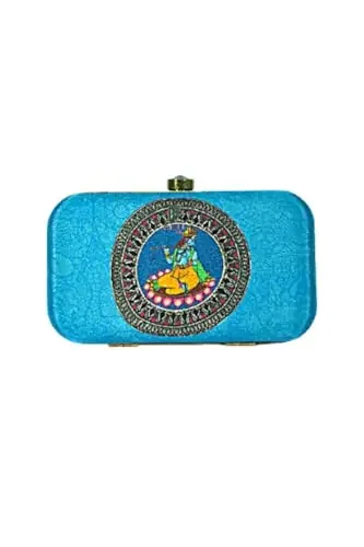 PIALI Clutch Bags, Sky Blue