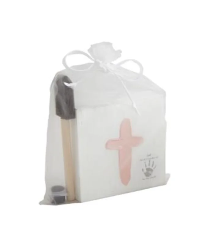 PINK CROSS & HANDPRINT KIT