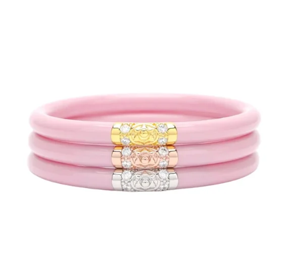 Pink Three Kings All Weather Bangles – BuDhaGirl