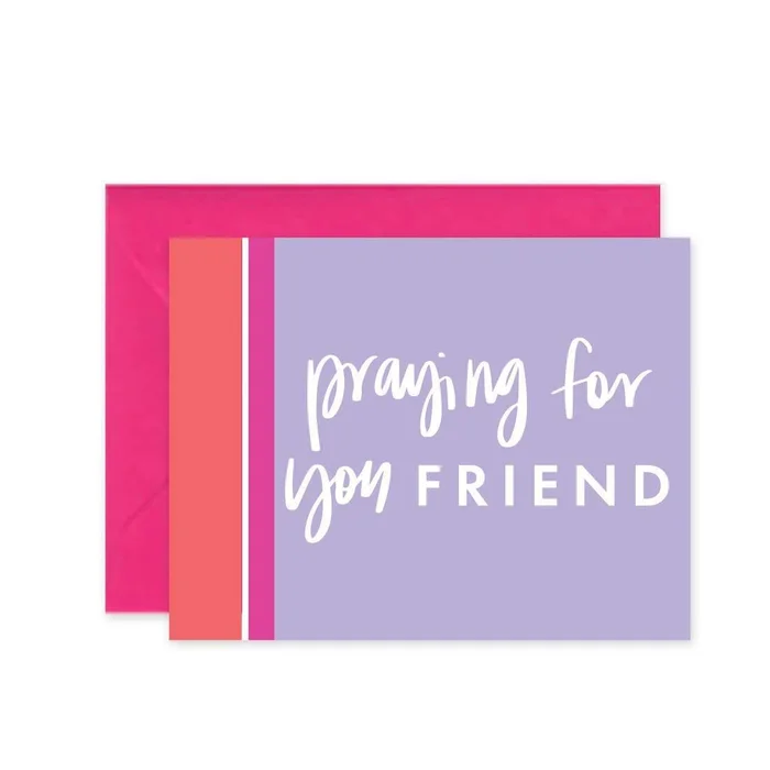 Praying for You Greeting Card