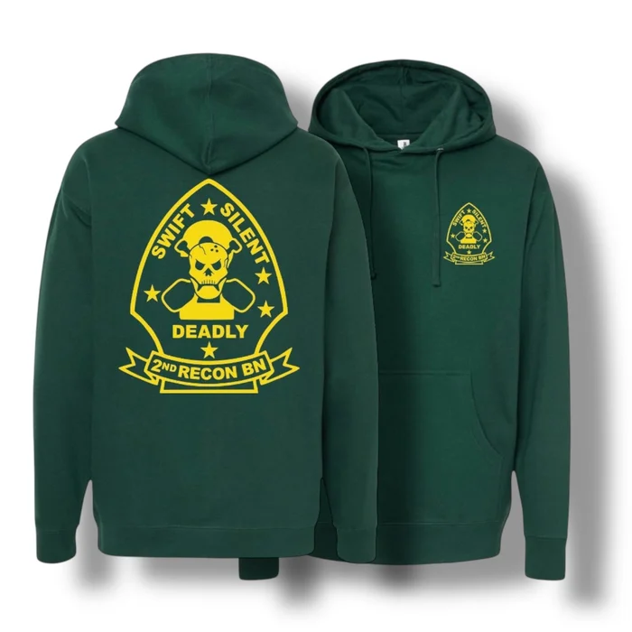 ((PRE-ORDER)) 2ND RECON BALL FUNDRAISER HOODIE (KELLY GREEN)