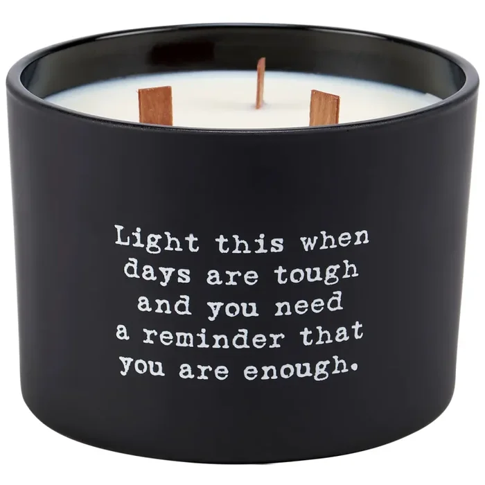Primitives by Kathy You Are Enough Poetry Candle
