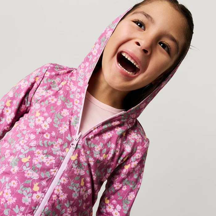 Princess Pink Long Sleeve Disney Princess Aurora Reversible Jacket | Posh Peanut®