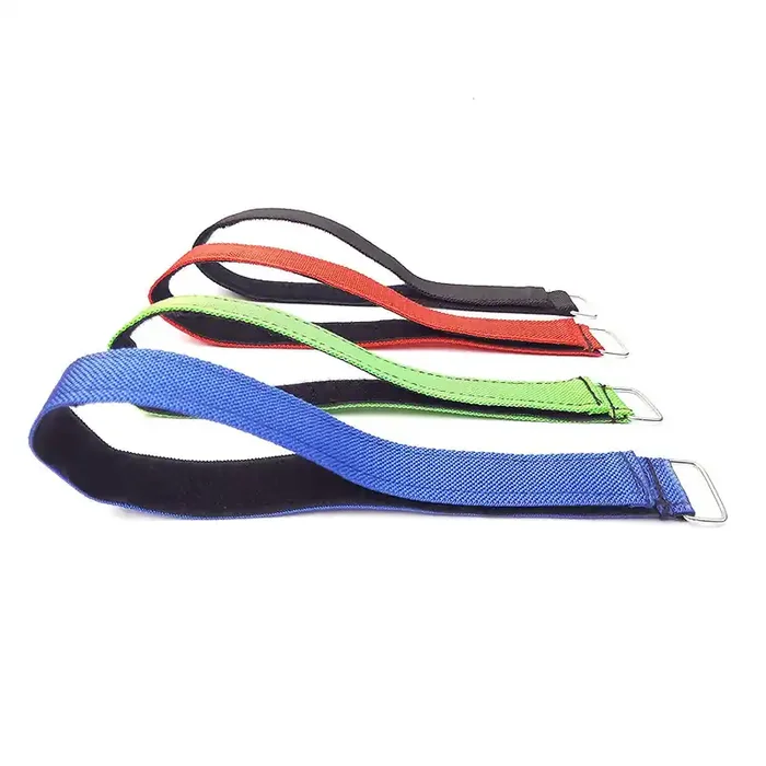Quick release Hook and loop Fastener Tourniquet Band (Multicolour) (Pack of 4)