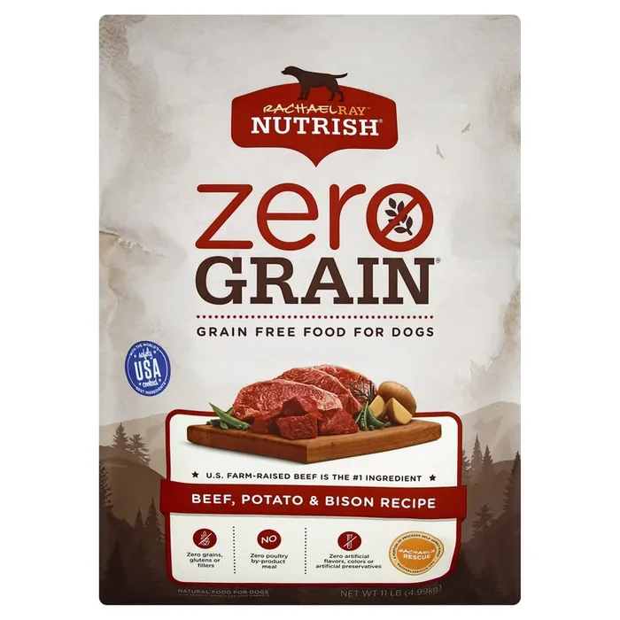 Rachael Ray Nutrish Zero Grain (Beef & Bison) – Dry Dog Food