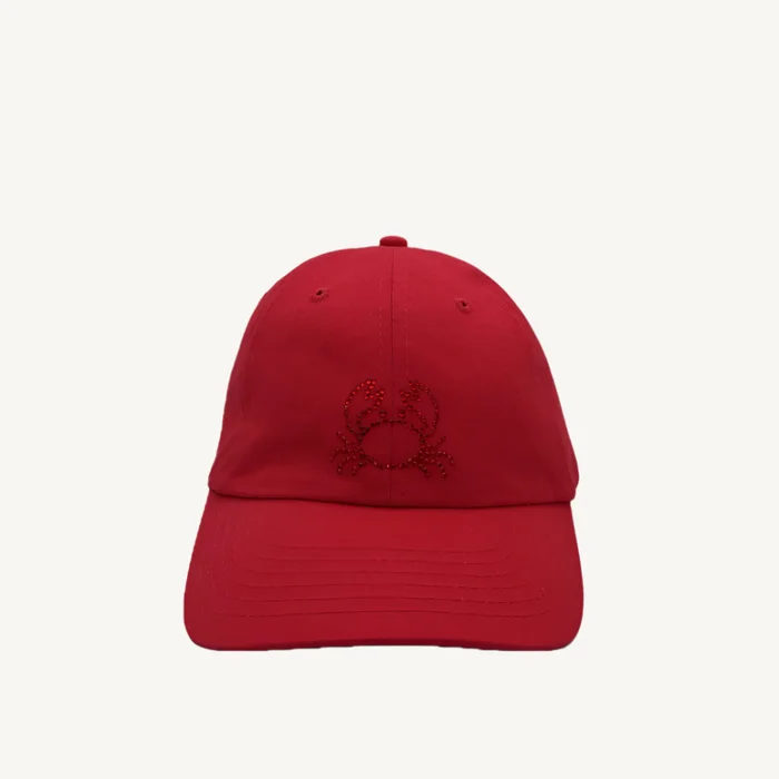 Rachel Cap with Crystal Crab