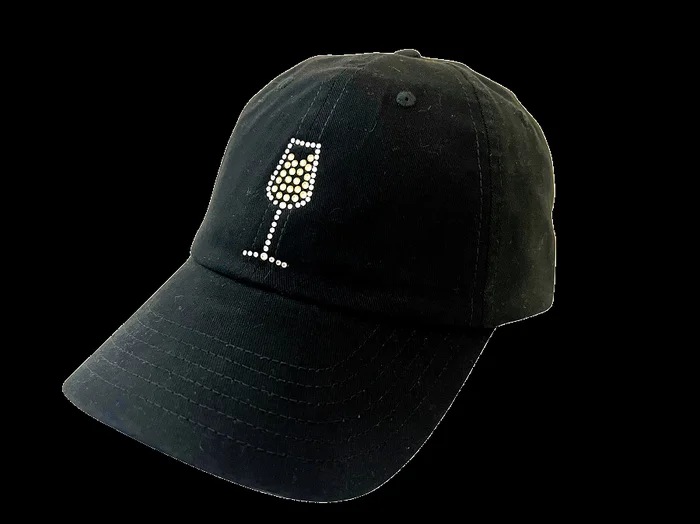 Rachel Cap with Crystal White Wine Glass