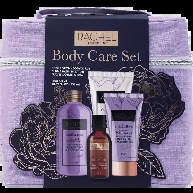 Rachel Roy Body Care Set With Reusable Case
