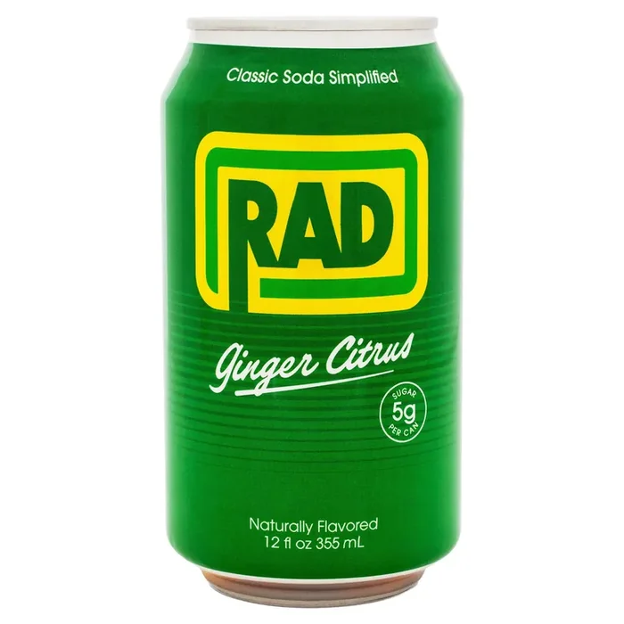 Rad Soda Ginger Citrus