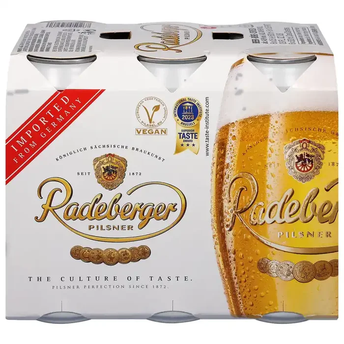 Radeberger Pilsner Beer 6 – 16.9 fl oz Cans
