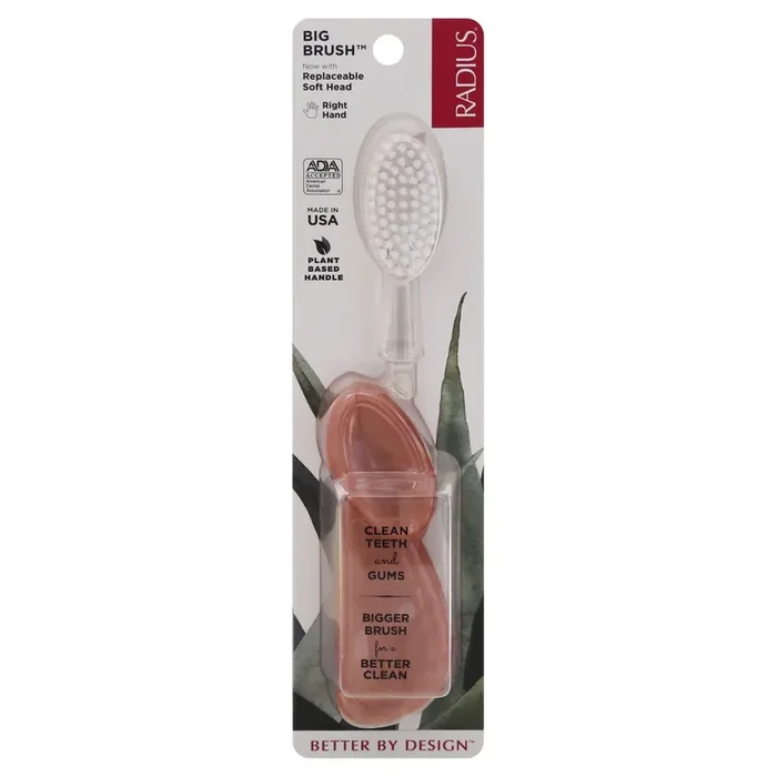 Radius Big Brush Right Hand Toothbrush Replacement Head