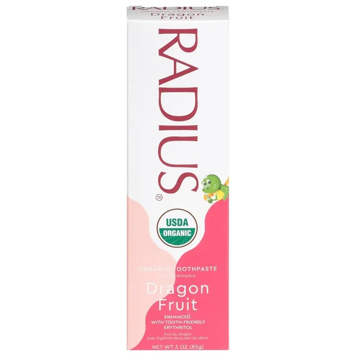 Radius Organic Dragon Fruit Toothpaste 3 oz