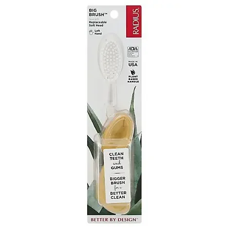 Radius Toothbrush Big Left Hand – Each