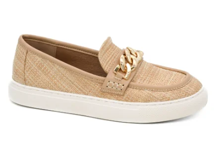 Raffia Chain Reaction Loafers – Corkys