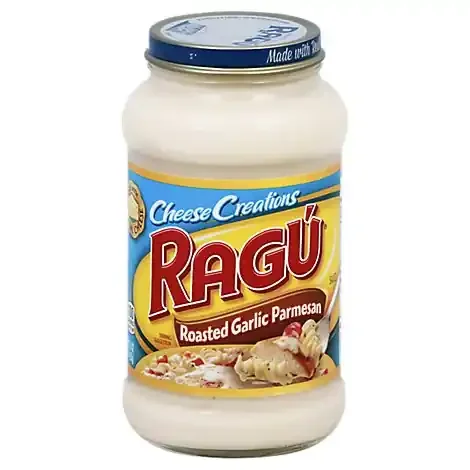 Ragu Cheese Creations Pasta Sauce Roasted Garlic Parmesan Jar