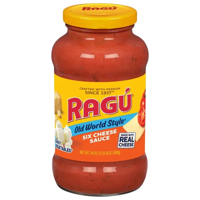 Ragu Chunky Six Cheese Sauce 24 oz
