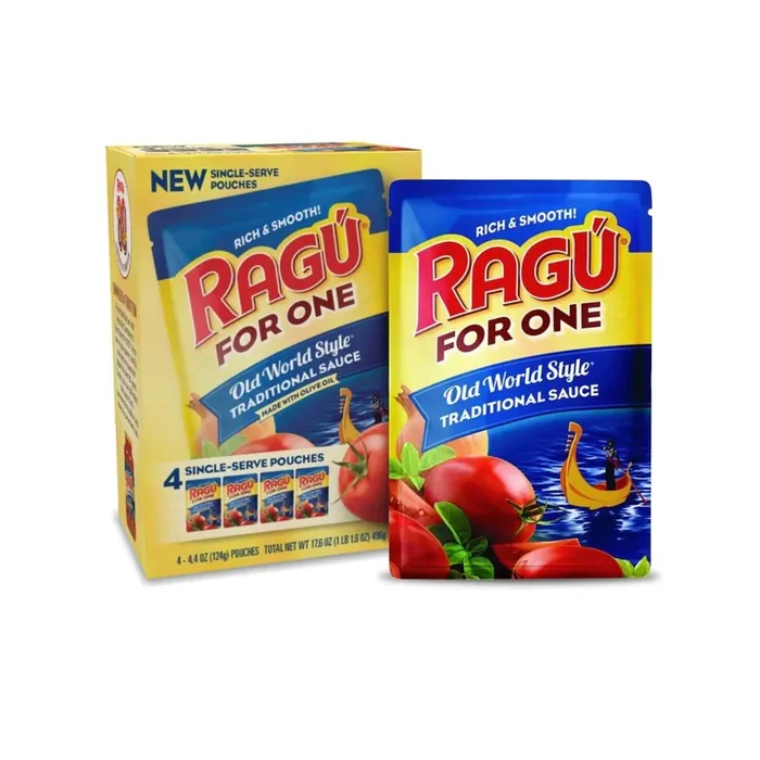 Ragu For One Old World Style Traditional Sauce Single-Serve Pouches