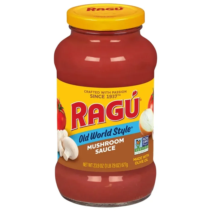 Ragu Mushroom Spaghetti Sauce – 23.9 oz