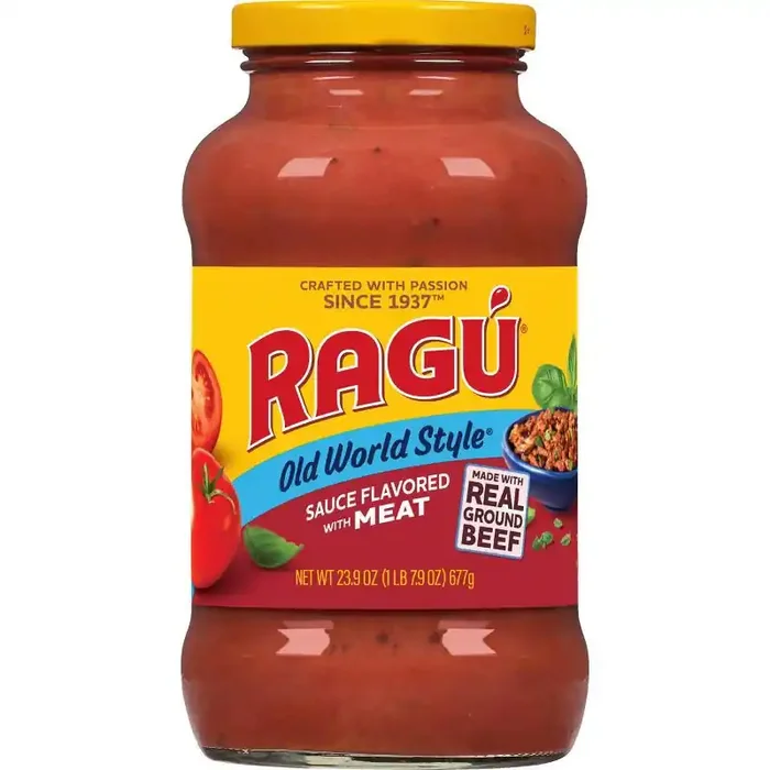 Ragu Old World Style Meat Pasta Sauce – 24oz