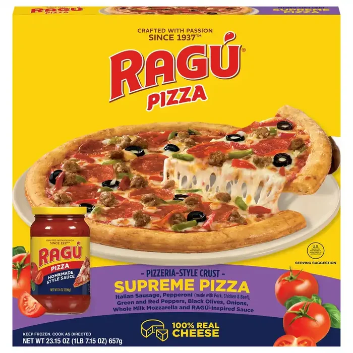 Ragu Pizzeria-Style Crust Supreme Pizza 23.15 oz