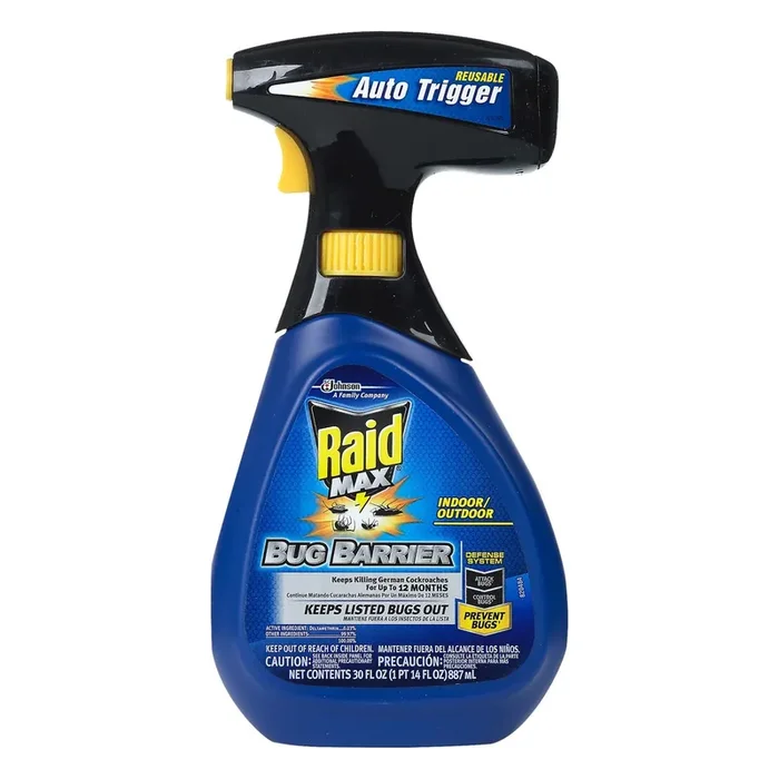 Raid Max Bug Barrier Trigger Starter Kit, 30 Oz