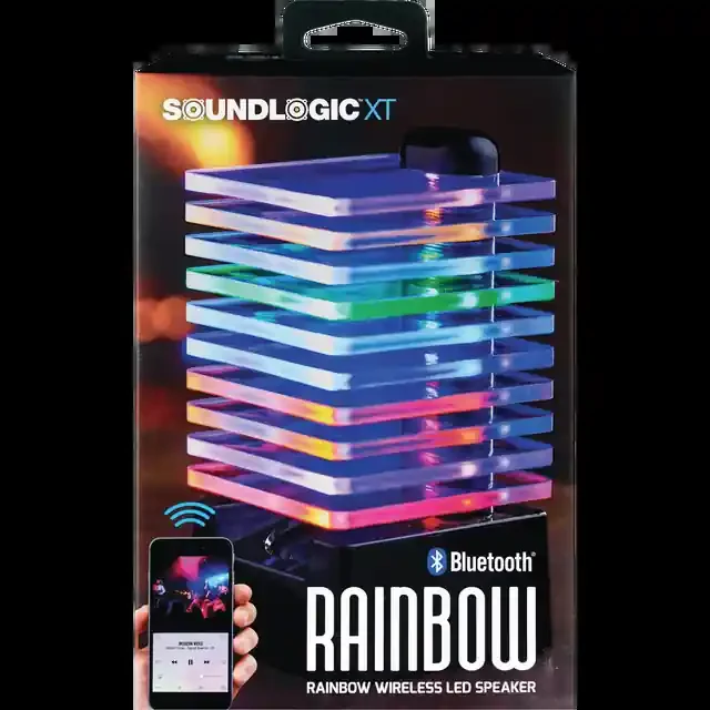 Rainbow Acrylic Tower Bt Speaker