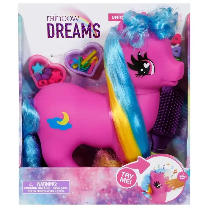 Rainbow Dreams Unicorn Styling Set 8 Pieces
