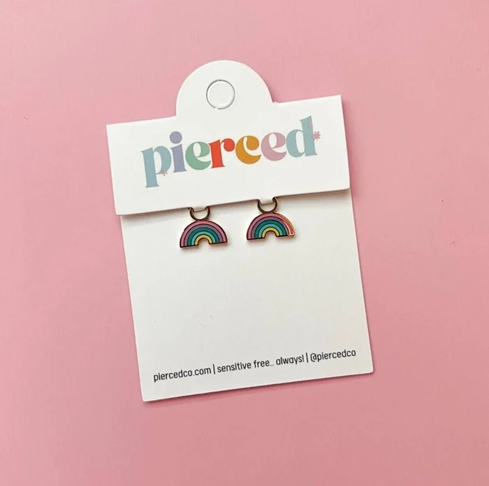 Rainbow Earring Charms