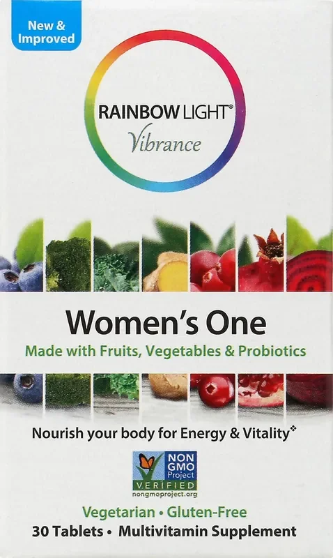 Rainbow Light Women‘s One Tablets Multivitamin 30 ea