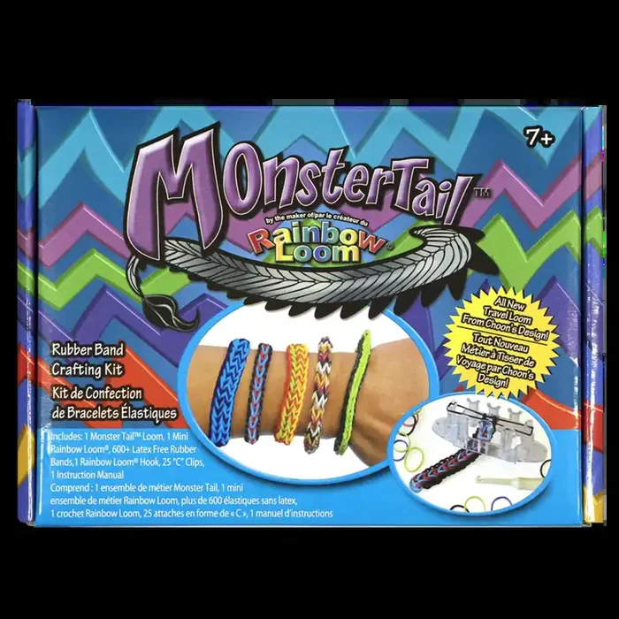 Rainbow Loom Monster Tail