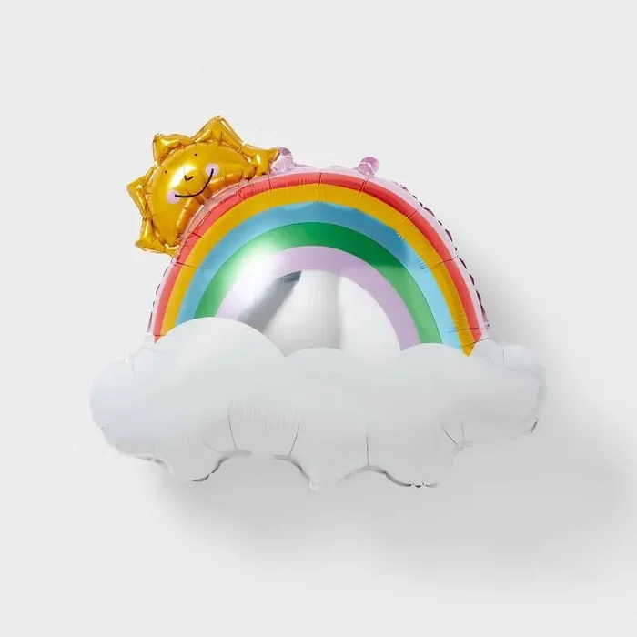 Rainbow Shaped Foil Balloon – Spritz™
