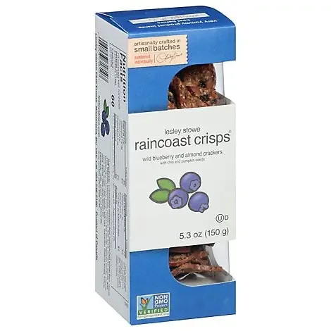 Raincoast Crisps Wild Blueberry Almond – 5.3 Oz