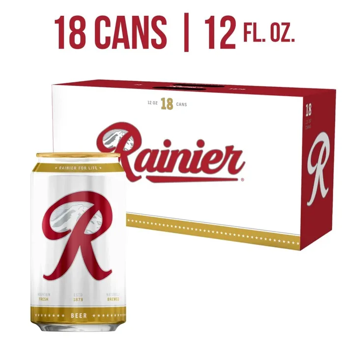 Rainier Beer Cans